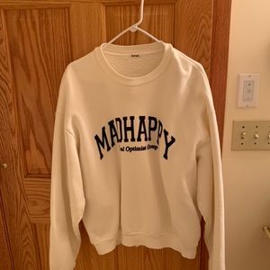 NWOT. Madhappy crew neck sweatshirt.